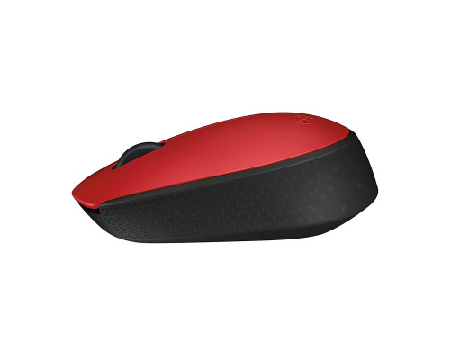 Мышь беспроводная Logitech M171, красный