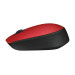 Мышь беспроводная Logitech M171, красный