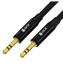 Кабель jack 3.5mm/jack 3.5mm, 3 м, черный, M/M, GCR-54762