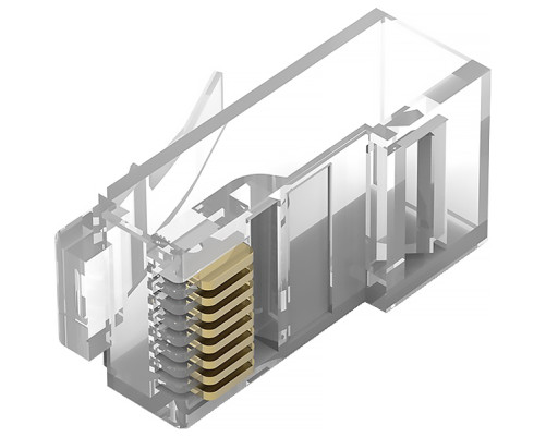 Коннектор Vention RJ45 (8p8c), cat. 5, под витую пару (10шт.)