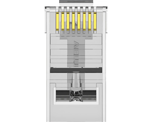 Коннектор Vention RJ45 (8p8c), cat. 5e, под витую пару (50шт.) Коннектор Vention RJ45 (8p8c), cat. 5e, под витую пару (50шт.)