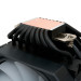 Вентилятор для процессора HSPD A128 BLACK ARGB cover (280W, 4-pin PWM, 155mm, Al/Cu, 8x6mm, ARGB cover, 1x130+1x120mm, 68CFM, 25dBA, 1650RPM, S: 1851/1700/1200/20XX/115X/13XX, AM5/AM4/AM3/AM2/AM3+/AM2+/FM2/FM1, black)