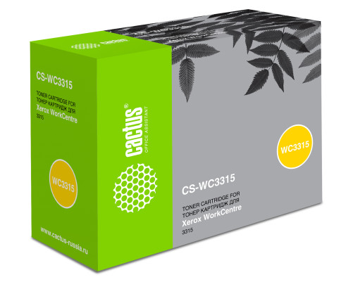 Картридж Cactus CS-WC3315 106R02308 для Xerox WorkCentre 3315 (2300 стр.) Картридж Cactus CS-WC3315 106R02308 для Xerox WorkCentre 3315 (2300 стр.)