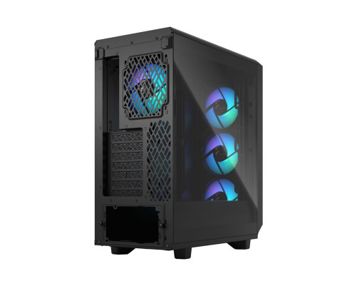 Корпус Fractal Design Meshify 2 Compact Lite RGB TG Light Tint, черный Корпус Fractal Design Meshify 2 Compact Lite RGB TG Light Tint, черный