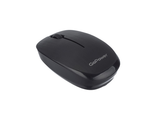 Мышь беспроводная GoPower GPM02, 3 кнопки, 1200 dpi, USB, черный Мышь беспроводная GoPower GPM02, 3 кнопки, 1200 dpi, USB, черный
