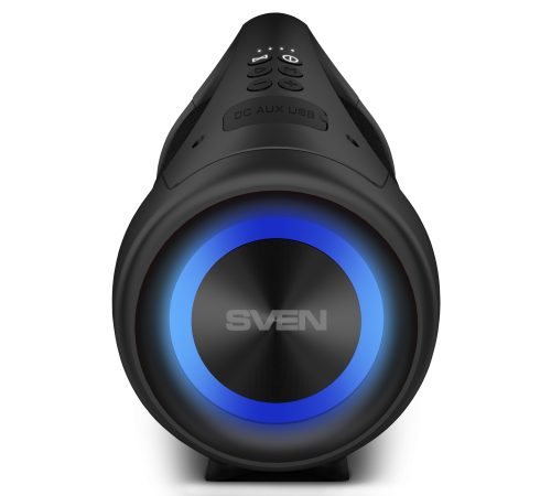 Акустическая система 2.0 SVEN 370, 6 Вт, питание USB, подсветка, черный