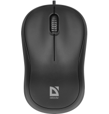 Мышь проводная Defender Patch MS-759 черный,3 кнопки,1000 dpi