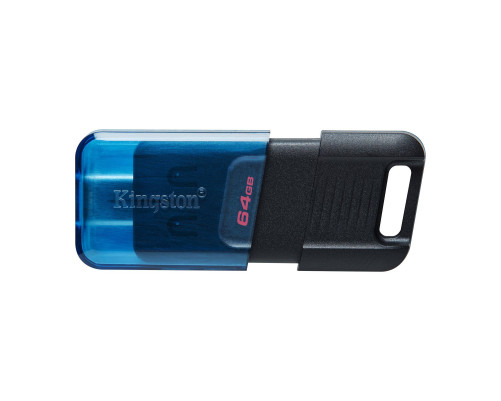 Накопитель USB Flash Drive Kingston 64GB DataTraveler 80 M 200MB/s USB-C 3.2 Gen 1 Накопитель USB Flash Drive Kingston 64GB DataTraveler 80 M 200MB/s USB-C 3.2 Gen 1
