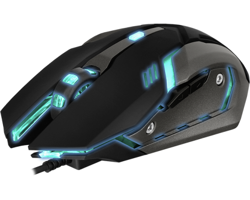 Мышь проводная игровая SVEN RX-G740, USB, 6 кнопок, 800-2400dpi, SoftTouch, черный Мышь проводная игровая SVEN RX-G740, USB, 6 кнопок, 800-2400dpi, SoftTouch, черный