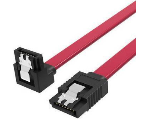 Кабель Vention SATA 3 M/SATA 3 M угол 90 с защелками, 0.5 м, красный Кабель Vention SATA 3 M/SATA 3 M угол 90 с защелками, 0.5 м, красный