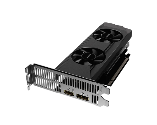 Видеокарта GIGABYTE AMD RADEON RX 6400 D6 LOW PROFILE 4G 4GB, GDDR6/64-bit Видеокарта GIGABYTE AMD RADEON RX 6400 D6 LOW PROFILE 4G 4GB, GDDR6/64-bit