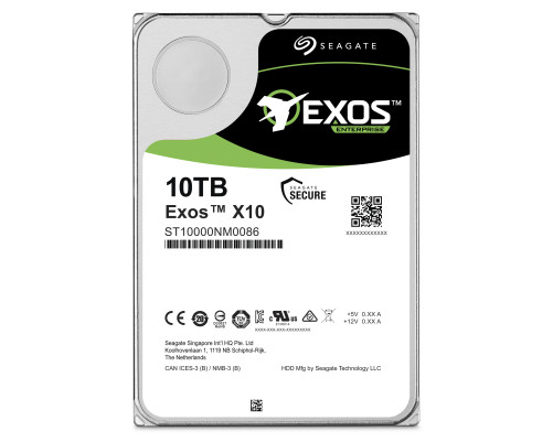Жесткий диск 10TB Seagate Exos X10 ST10000NM0086 Жесткий диск 10TB Seagate Exos X10 ST10000NM0086