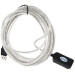 Кабель-адаптер USB2.0-repeater, Кабель-удлинительный активный <Am-->Af> 5м VCOM <VUS7049-5M>