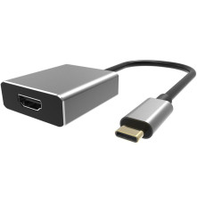 Aдаптер USB 3.1 Type-Cm-HDMI A(f) 4K@60Hz, Aluminum Shell, VCOM<cu423t>