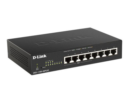 Коммутатор D-Link DGS-1100-08PLV2/A1A Коммутатор D-Link DGS-1100-08PLV2/A1A