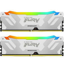 Модуль оперативной памяти Kingston 32GB DDR5-6800 (Kit of 2) FURY Renegade RGB White XMP KF568C36RWAK2-32