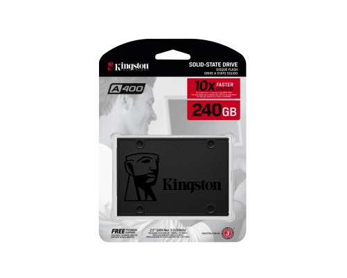 Твердотельный накопитель Kingston A400, 240GB, 2.5" Твердотельный накопитель Kingston A400, 240GB, 2.5"