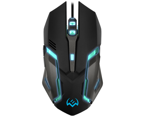 Мышь проводная игровая SVEN RX-G740, USB, 6 кнопок, 800-2400dpi, SoftTouch, черный Мышь проводная игровая SVEN RX-G740, USB, 6 кнопок, 800-2400dpi, SoftTouch, черный