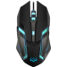 Мышь проводная игровая SVEN RX-G740, USB, 6 кнопок, 800-2400dpi, SoftTouch, черный