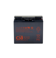 Аккумулятор свинцово-кислотный CSB GP12170 B3, 12В/17Ач