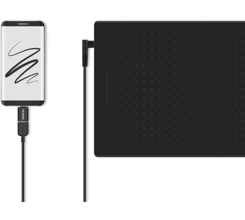 Графический планшет Huion Inspiroy RTP-700, синий