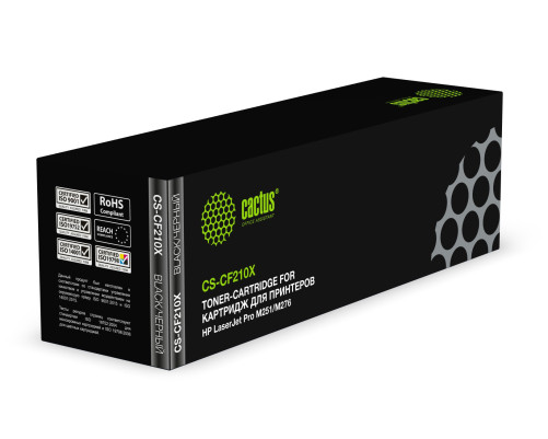 Картридж лазерный Cactus CS-CF210X CF210X для HP LJ Pro M251/M276, черный (2400 стр.) Картридж лазерный Cactus CS-CF210X CF210X для HP LJ Pro M251/M276, черный (2400 стр.)