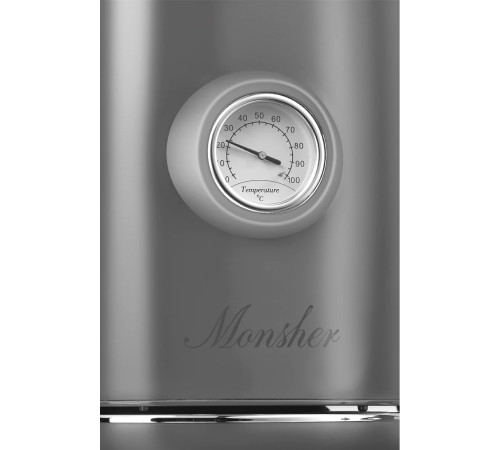 Чайник MONSHER MK 301 Argent, серый