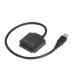 Конвертер переходник Greenconnect GC- U32ST, USB 3.0-SATA поддержка 2,5"/3,5"