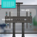 Мобильная стойка ONKRON на 1 ТВ TS1552 BLACK
