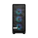 Корпус Fractal Design Meshify 2 Compact Lite RGB TG Light Tint, черный