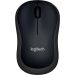 Мышь беспроводная Logitech B220 SILENT, черный