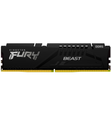 Модуль оперативной памяти Kingston 8GB FURY Beast Black EXPO DDR5 6000Mhz DIMM, 1RX16 36-38-38 1.35V 288-pin 16Gbit