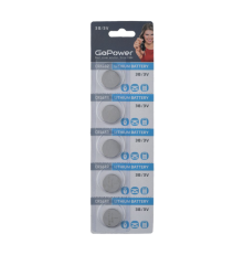 Элемент питания GoPower CR1632 BL5 Lithium 3V (5 шт.)