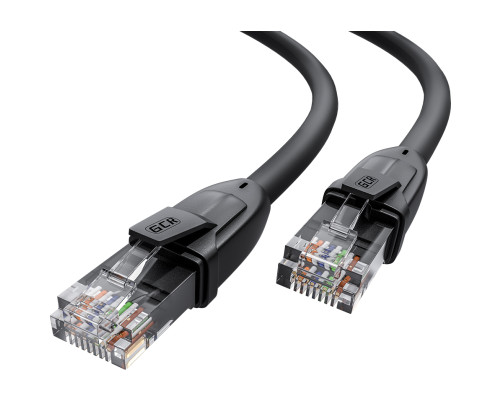 Патч-корд прямой 7.5m UTP кат.6, черный, 24 AWG, ethernet high speed, RJ45, T568B, GCR-52535 Патч-корд прямой 7.5m UTP кат.6, черный, 24 AWG, ethernet high speed, RJ45, T568B, GCR-52535