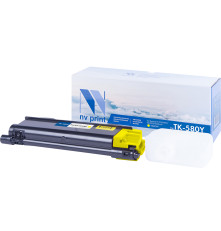 Тонер-картридж NVP NV-TK-580 Yellow для Kyocera Ecosys P6021/ P6021cdn/ FS C5150/ C5150DN (2800 стр.)