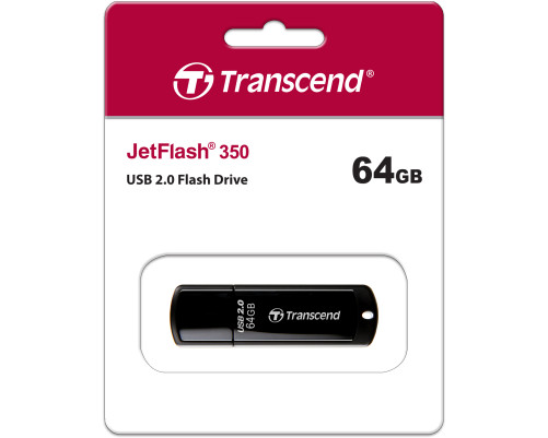 Накопитель USB Flash Drive Transcend 64GB JetFlash 350 Накопитель USB Flash Drive Transcend 64GB JetFlash 350