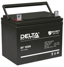 Аккумулятор свинцово-кислотный DELTA DT 1233, 12В/33Ач