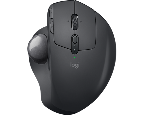Мышь беспроводная Logitech MX ERGO, черный/серый Мышь беспроводная Logitech MX ERGO, черный/серый