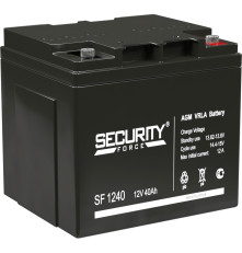 Аккумулятор свинцово-кислотный SECURITY FORCE SF 1240, 12В/2.8Ач