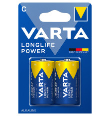 Элемент питания Varta LONGLIFE POWER (HIGH ENERGY) LR14 C BL2 Alkaline 1.5V (4914)