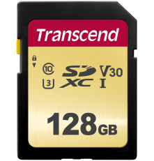 Карта памяти SD Transcend 128GB Class 10 UHS-I U3 V30 R95