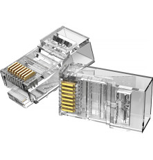 Коннектор Vention RJ45 (8p8c), cat. 6, под витую пару (10шт.)