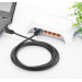 Патч-корд прямой UTP кат.5e, 15 м, черный, 24 AWG, GCR-LNC06-15.0m