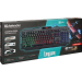 Клавиатура проводная игровая Defender Legion GK-010DL RU, RGB подсветка, 19 Anti-Ghost, черный