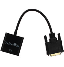 Кабель-переходник DVI-D 25M ---> VGA 15F  Telecom <TA491>