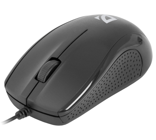 Мышь проводная Defender Optimum MB-160, 3 кнопки, 1000 dpi, черный