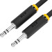 Кабель jack 3,5mm/jack 3,5mm, 5 м, черный, ультрагибкий, M/M, экран, стерео