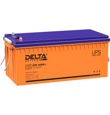 Аккумулятор свинцово-кислотный DELTA DTM 12200 L, 12В/200Ач
