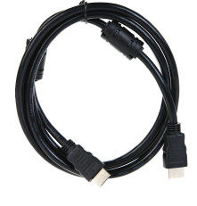 Кабель HDMI-19M- HDMI-19M ver 2.0, феритовые фильтры, 2 м, черный, Telecom <tcg200f-2m></tcg200f-2m>