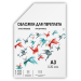 Обложки для переплета пластик A3 (0.2 мм) прозрачные 100 шт, ГЕЛЕОС [PCA3-200]